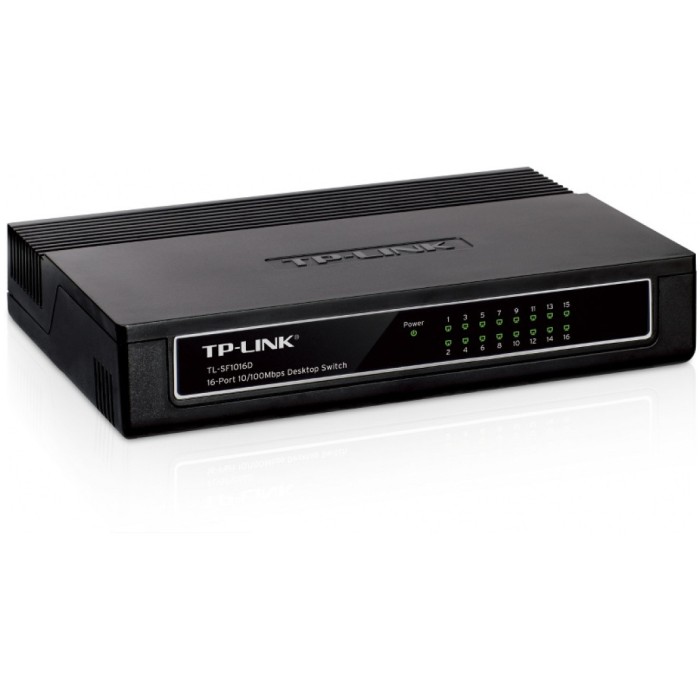 STIKALO 16-PORT TP-Link 10/100 (TL-SF1016D)
