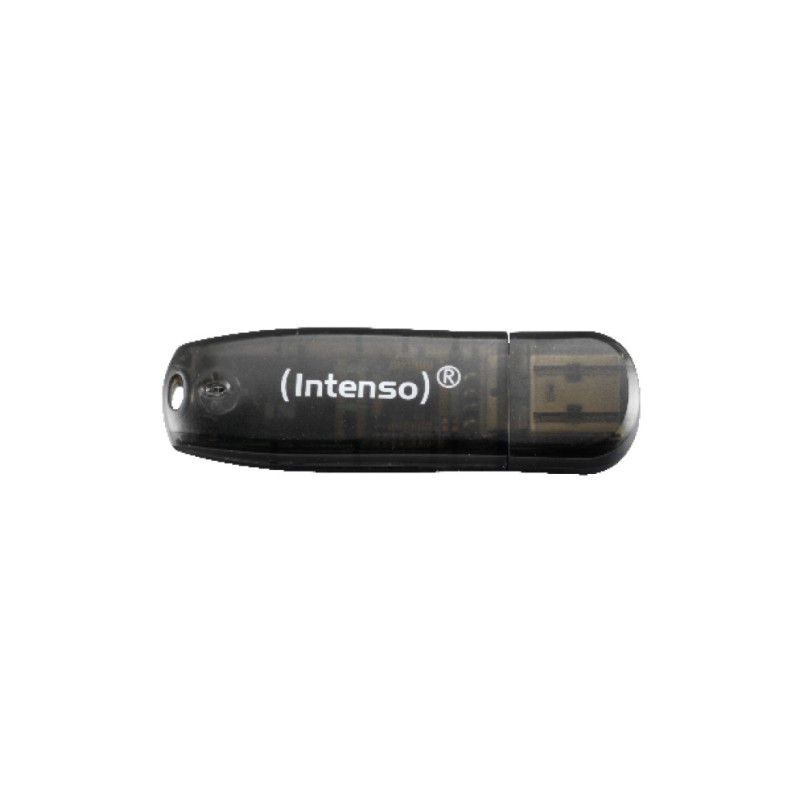 Spominski ključek 16GB USB 2.0 Intenso Rainbow Line 28MB/s 6,5MB/s - plastičen/s pokrovčkom/črn (3502470) INTENSO Spominski ključek 16GB USB 2.0 Intenso Rainbow Line 28MB/s 6,5MB/s - plastičen/s pokrovčkom/črn (3502470)