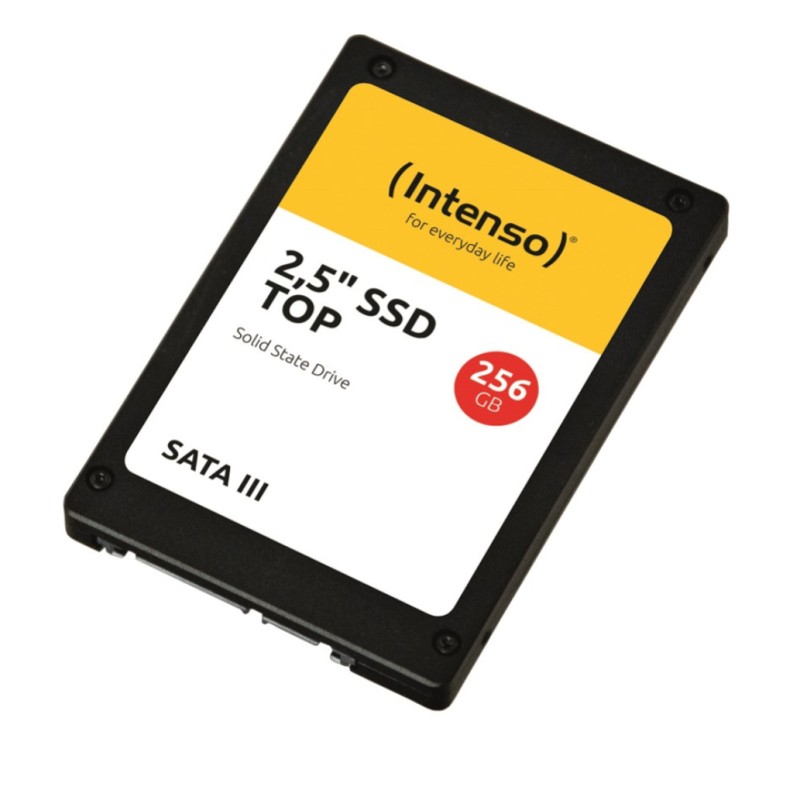 Disk SSD 6,4cm (2,5) 256GB SATA3 Intenso III TOP MLC 520/420MB/s 7mm INTENSO Disk SSD 6,4cm (2,5) 256GB SATA3 Intenso III TOP MLC 520/420MB/s 7mm