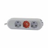 Razdelilec Bachmann 3,00m 3x230V PVC (387.271) Bachmann Razdelilec Bachmann 3,00m 3x230V PVC (387.271)