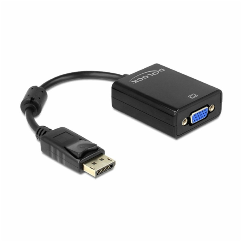 Adapter DisplayPort 1.2 (m) => VGA (ž) 15cm Digitus Sapphire Adapter DisplayPort 1.2 (m) => VGA (ž) 15cm Digitus