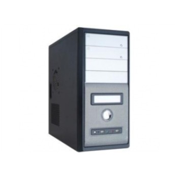 Ohišje HKC 8010D + 430W napajalnik MidiATX - siva