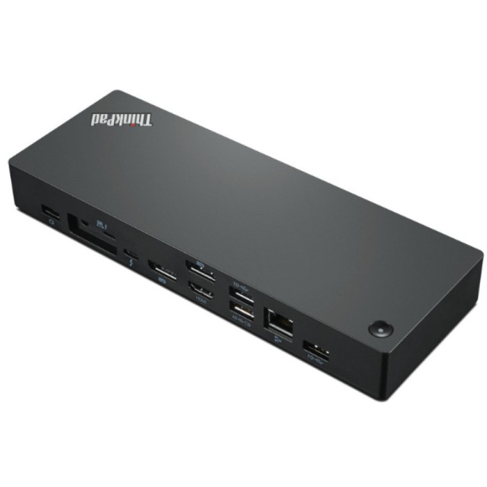 Priklopna postaja USB-C => Lenovo ThinkPad Thunderbolt 4 Workstation 1xHDMI 2xDisplayPort 4xUSB3,2 1xUSB-C 230W 1xLAN 1x3,5mm (40B00300EU)