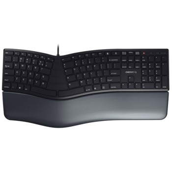 Tipkovnica Cherry USB ergonomska KC 4500 ERGO US international Ergonomska črna SLO gravura (JK-4500GB-2) Tipkovnica Cherry USB ergonomska KC 4500 ERGO US international Ergonomska črna SLO gravura (JK-4500GB-2)