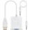 Adapter HDMI (m) => VGA (ž) 15cm Goobay (51758)