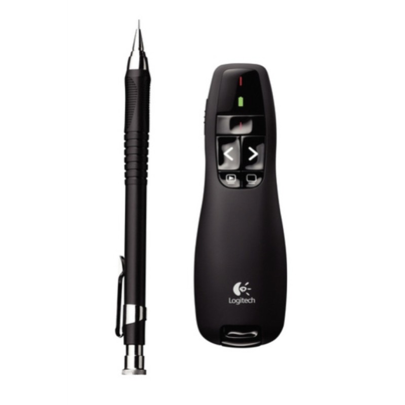 Presenter Logitech Brezžični R400 rdeči laser (910-001356)