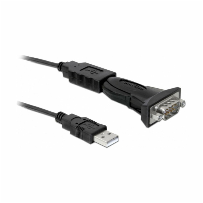 Adapter USB => serijski DB09 (RS-232, 9pin) FTDI čip Delock Adapter USB => serijski DB09 (RS-232, 9pin) FTDI čip Delock