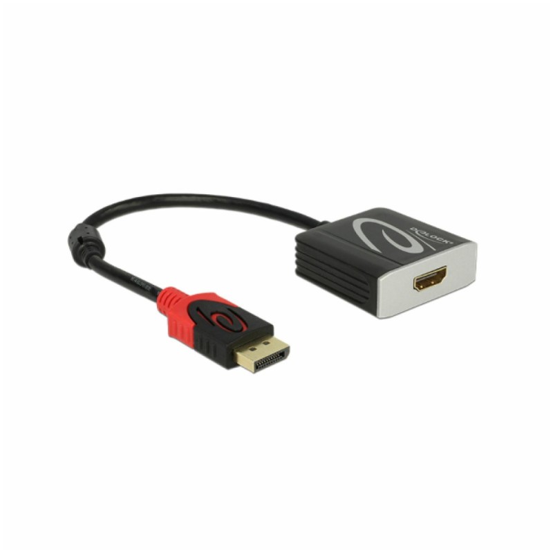 Adapter DisplayPort 1.2 (m) => HDMI (ž) 4K 60Hz Delock Delock Adapter DisplayPort 1.2 (m) => HDMI (ž) 4K 60Hz Delock