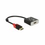 Adapter DisplayPort 1.2 (m) => HDMI (ž) 4K 60Hz Delock Adapter DisplayPort 1.2 (m) => HDMI (ž) 4K 60Hz Delock