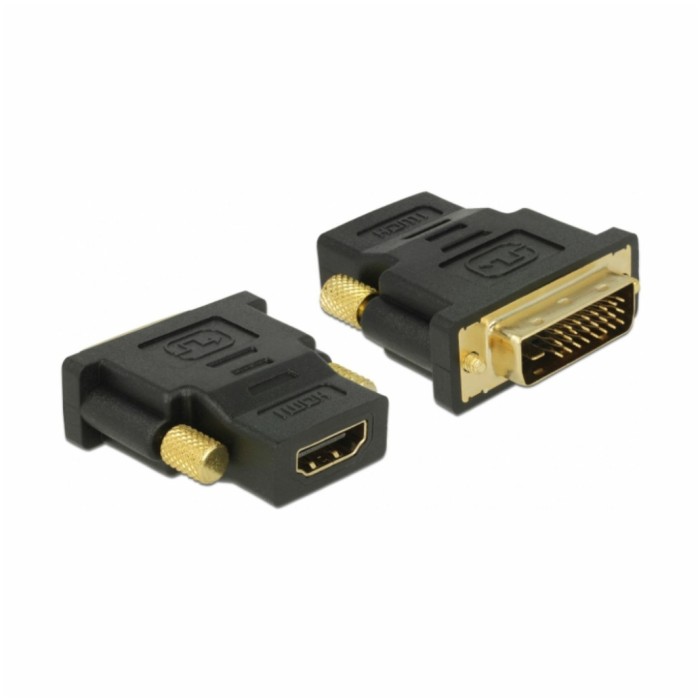 Adapter HDMI (ž) => DVI (m) 24+1 Dual Link Delock (65466)