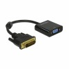 Adapter DVI (m) => VGA (ž) 24+1 pin Delock aktivni (65658) Delock Adapter DVI (m) => VGA (ž) 24+1 pin Delock aktivni (65658)