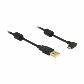 Kabel USB A => B micro 1,0m (za mobitele) kotni-horiz. Delock