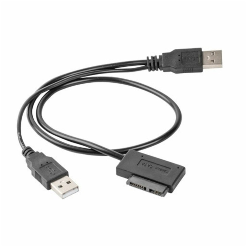 Adapter USB - Slim SATA Cablexpert (SATA 13pin) Razni proizvajalci Adapter USB - Slim SATA Cablexpert (SATA 13pin)