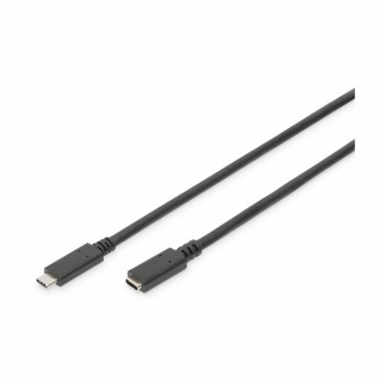 Kabel USB-C => USB-C 3.1 Podaljšek 0,7m 20V/5A (100W) Digitus (AK-300210-007-S) Kabel USB-C => USB-C 3.1 Podaljšek 0,7m 20V/5A (100W) Digitus (AK-300210-007-S)