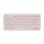 Tipkovnica Logitech brezžična K380 Multi-Device SLO mini roza SLO gravura (920-009867)