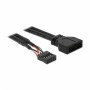 Adapter MB interni USB 3.0 (m) => USB 2.0 (ž) dolžina 30cm Delock (83281) Adapter MB interni USB 3.0 (m) => USB 2.0 (ž) dolžina 30cm Delock (83281)