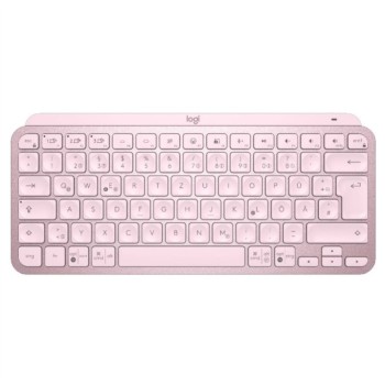 Tipkovnica brezžična Logitech MX mini US international | SLO gravura roza LED osvetlitev (920-010500)