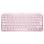 Tipkovnica brezžična Logitech MX mini US international | SLO gravura roza LED osvetlitev (920-010500)