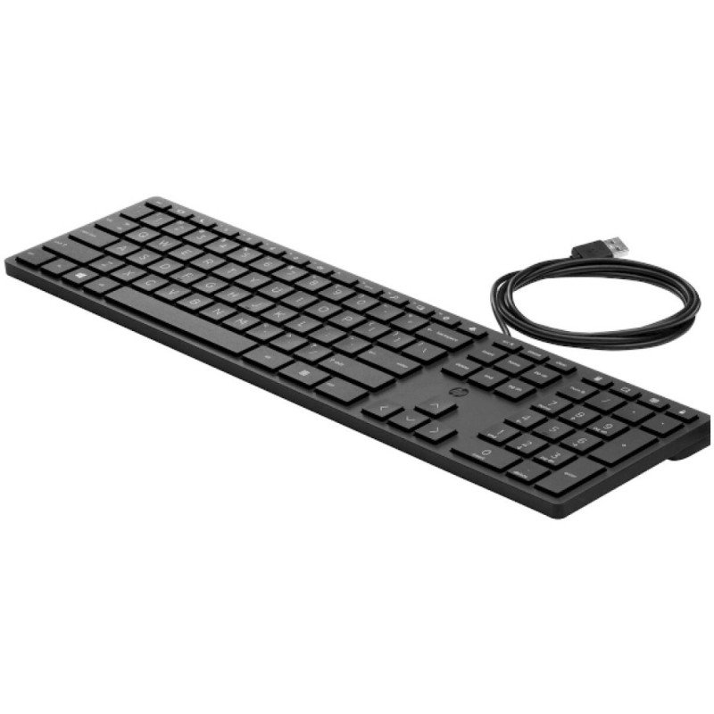 Tipkovnica HP USB žična SLO 320K USB Slim (9SR37AA) HP Tipkovnica HP USB žična SLO 320K USB Slim (9SR37AA)