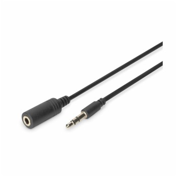 Kabel Audio 3,5mm M => 3,5mm Ž podaljšek 2,50m Digitus (AK-510200-030-S) Kabel Audio 3,5mm M => 3,5mm Ž podaljšek 2,50m Digitus (AK-510200-030-S)