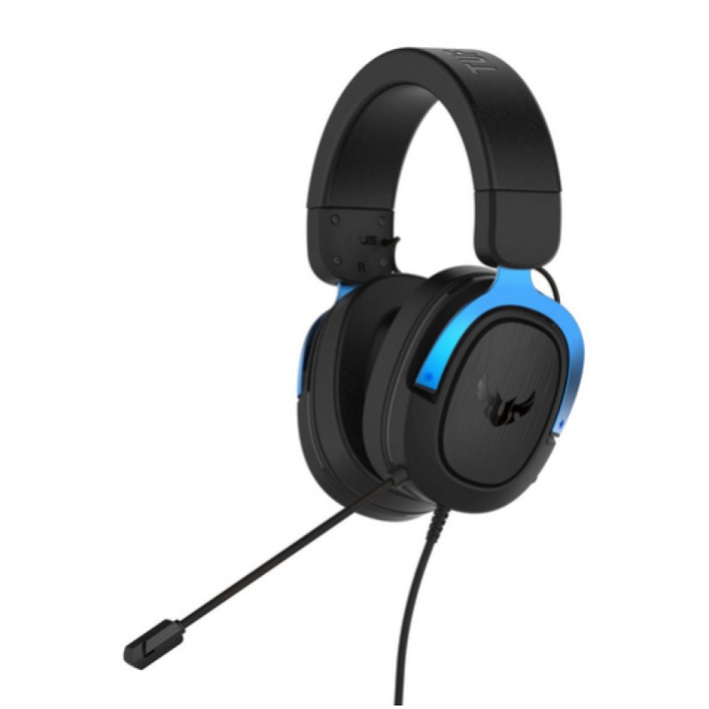 Slušalke žične naglavne 1x 3,5mm stereo Asus TUF H3 z mikrofonom - modre (90YH029B-B1UA00)