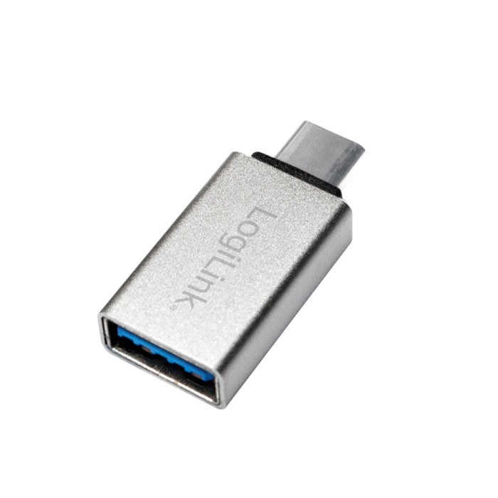 Adapter USB-C => USB 3.0 (ž) LogiLink, srebrn (AU0042) Adapter USB-C => USB 3.0 (ž) LogiLink, srebrn (AU0042)