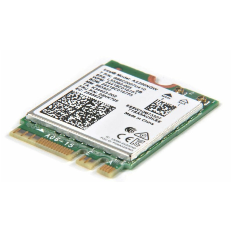 Brezžični mrežni adapter M.2 HP AX201 WiFi6 802.11ax BT 5.0 (L57250-002) HP Brezžični mrežni adapter M.2 HP AX201 WiFi6 802.11ax BT 5.0 (L57250-002)