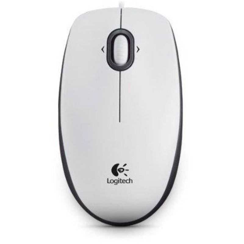 Miš Logitech USB optična B100 bela For Business OEM pakiranje (910-003360) LOGITECH Miš Logitech USB optična B100 bela For Business OEM pakiranje (910-003360)