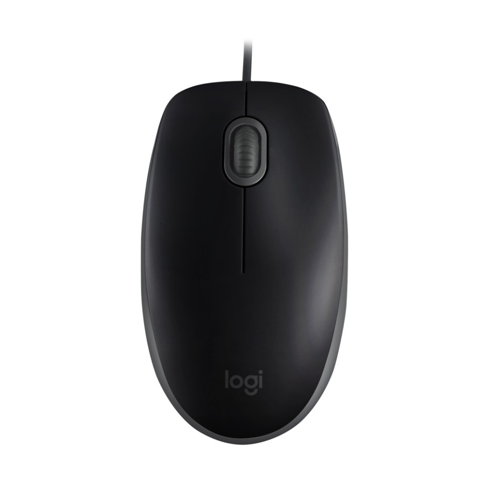 Miš Logitech USB B110 Optična Silent OEM črna - For Business (910-005508) LOGITECH Miš Logitech USB B110 Optična Silent OEM črna - For Business (910-005508)