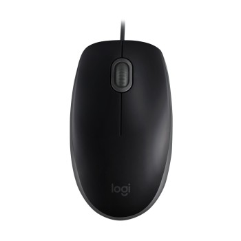 Miš  Logitech USB B110 Optična Silent OEM črna - For Business (910-005508)