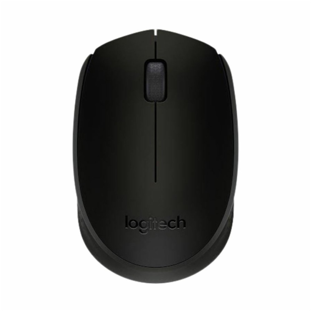 Miš Logitech brezžična optična za notesnike B170 siva (910-004798) LOGITECH Miš Logitech brezžična optična za notesnike B170 siva (910-004798)