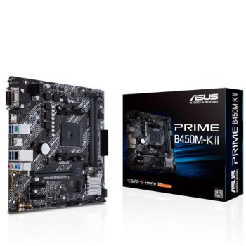 Osnovna plošča AM4 Asus PRIME B450M-K II microATX M.2 VGA DVI HDMI Osnovna plošča AM4 Asus PRIME B450M-K II microATX M.2 VGA DVI HDMI