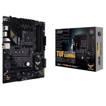 Osnovna plošča AM4 Asus TUF GAMING B550-PLUS HDMI DisplayPort USB-C Osnovna plošča AM4 Asus TUF GAMING B550-PLUS HDMI DisplayPort USB-C