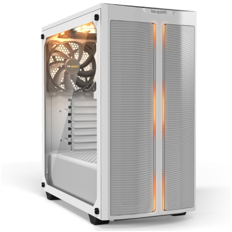 Ohišje Bequiet Pure Base 500 MidiATX - bela RGB