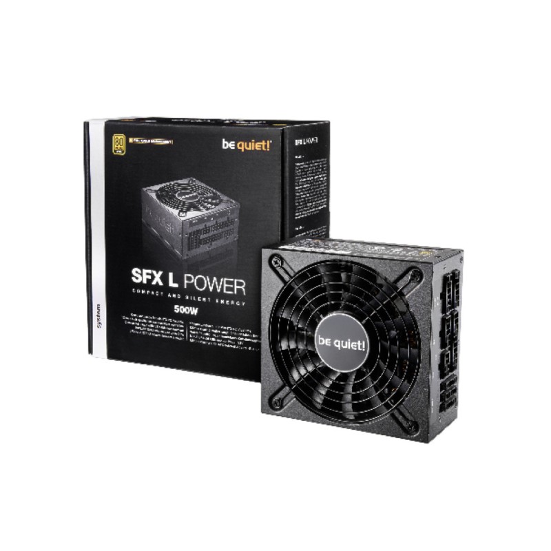 Napajalnik - 500W Be Quiet! SFX L Power 80Plus Gold (BN238) - polno mudularni