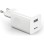 Hišni polnilec 100-240V => 1x USB-A (ž) 24W za mobilni telefon ali tablični računalnik Baseus QC3 - bel (CCALL-BX02)