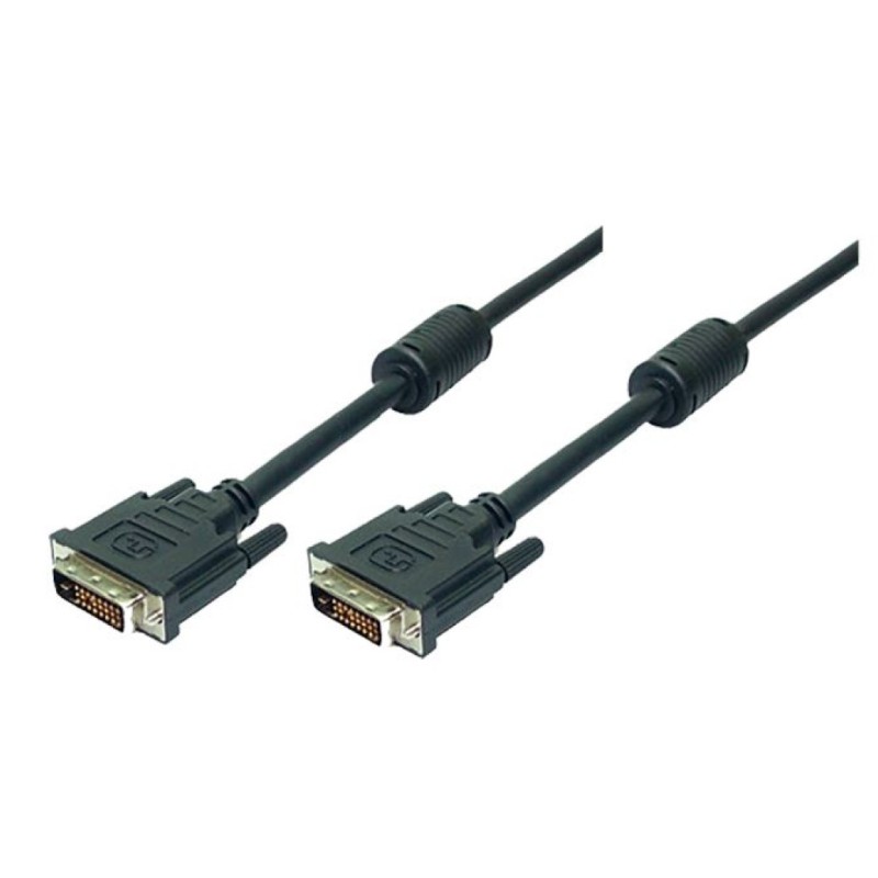 Kabel DVI-D (m) => DVI-D (m) 2,0m LogiLink feritno jedro, 24+1 (CD0001) LOGILINK Kabel DVI-D (m) => DVI-D (m) 2,0m LogiLink feritno jedro, 24+1 (CD0001)