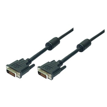Kabel DVI-D (m) => DVI-D (m) 3,0m LogiLink feritno jedro, 24+1 (CD0002) EOLS-P