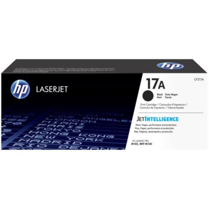 TONER HP 17A ČRN LJ Pro M102/M130 ZA 1.600 STRANI (CF217A) TONER HP 17A ČRN LJ Pro M102/M130 ZA 1.600 STRANI (CF217A)