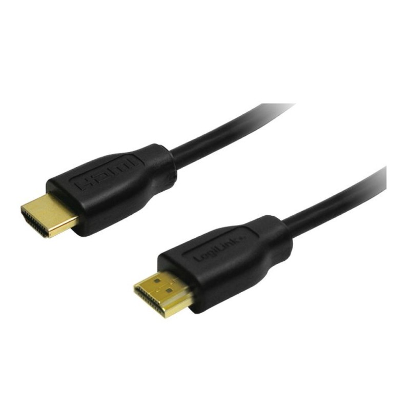 KABEL HDMI/HDMI M/M 1,5m LogiLink pozlačeni kontakti V1,4 (CH0036) LOGILINK KABEL HDMI/HDMI M/M 1,5m LogiLink pozlačeni kontakti V1,4 (CH0036)
