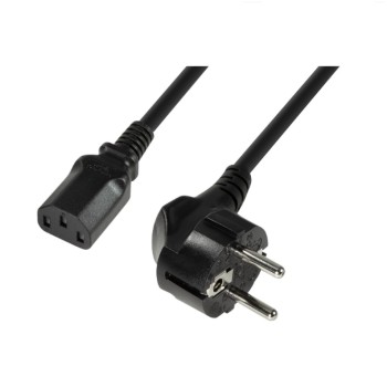 KABEL NAPAJALNI 220V 1,80m Schuko - C13 črn LogiLink (CP090)