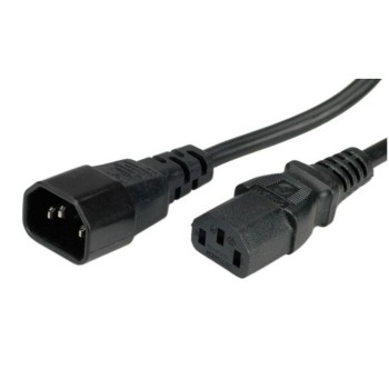 KABEL NAPAJALNI 220V podaljšek C13 - C14 1,80m EURO LogiLink (CP091)