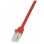 KABEL PATCH UTP Cat 5e  5,00m  RJ45 10/100 LogiLink - rdeč (CP1074U)