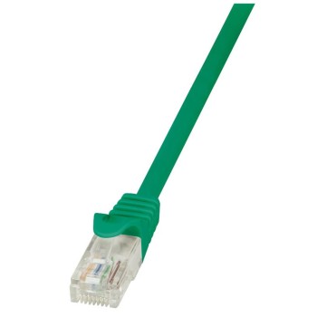 KABEL PATCH UTP Cat 5e  5,00m  RJ45 10/100 LogiLink - zelen (CP1075U)
