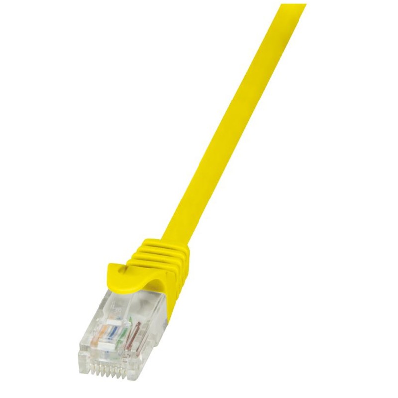 KABEL PATCH UTP Cat 5e 5,00m RJ45 10/100 LogiLink - rumen (CP1077U) LOGILINK KABEL PATCH UTP Cat 5e 5,00m RJ45 10/100 LogiLink - rumen (CP1077U)