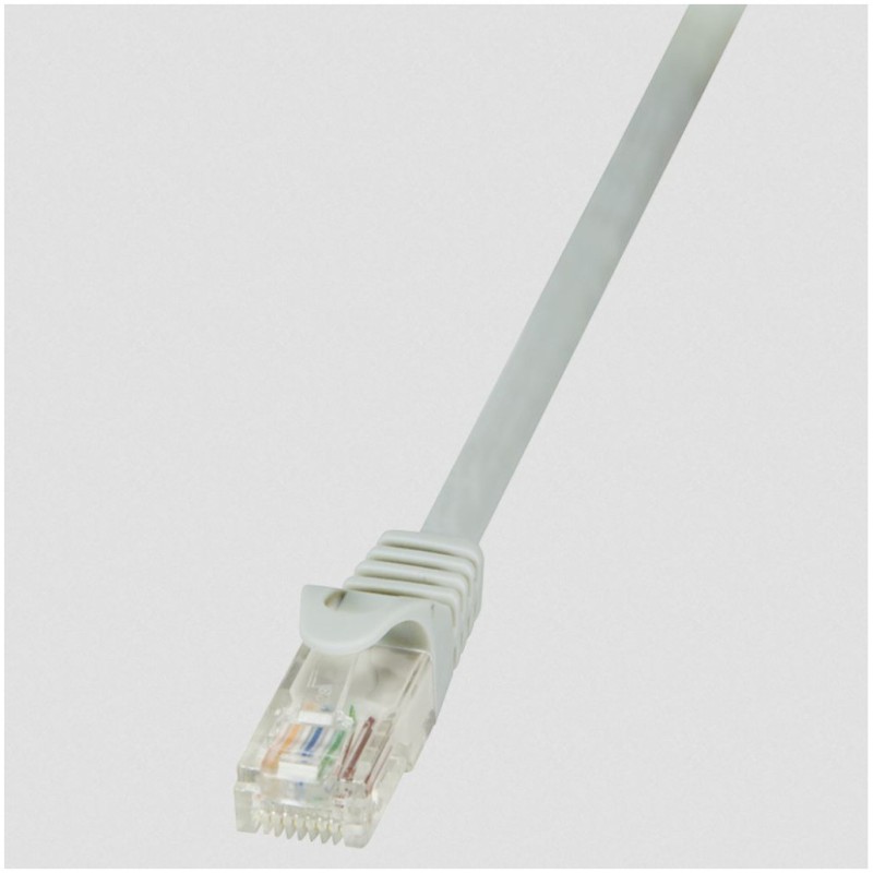 KABEL PATCH UTP Cat 6 1,00m RJ45 1Gbit LogiLink - siv (CP2032U) LOGILINK KABEL PATCH UTP Cat 6 1,00m RJ45 1Gbit LogiLink - siv (CP2032U)