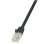 KABEL PATCH UTP Cat 6   1,50m  RJ45 1Gbit LogiLink - črn (CP2043U)