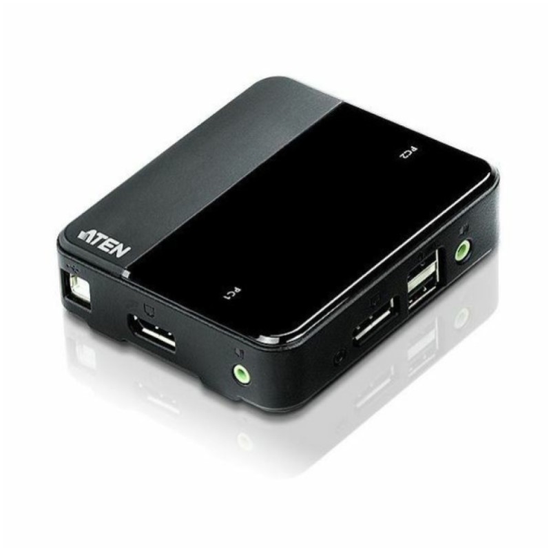 KVM preklopnik 2:1 Aten DisplayPort s podporo 4K-UHD LOGILINK KVM preklopnik 2:1 Aten DisplayPort s podporo 4K-UHD