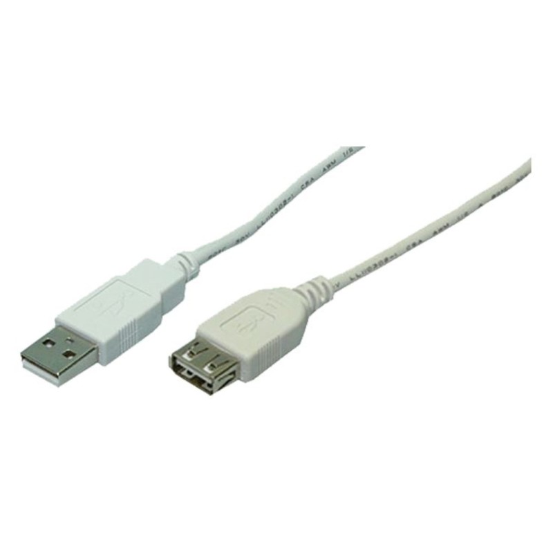 Kabel USB A => A 1,8m - podaljšek LogiLink (CU0010) LOGILINK Kabel USB A => A 1,8m - podaljšek LogiLink (CU0010)