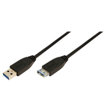 Kabel USB 3.0 A => A 1,00m - podaljšek LogiLink (CU0041)